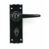 Black Oak Lever Bathroom Set