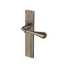 Heritage Brass Roma Reeded Lever Latch Antique Brass finishUK Design Registration Number 6234525