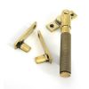 Aged Brass Night-Vent Locking Brompton Fastener