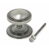 Pewter Art Deco Centre Door Knob