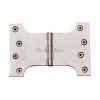 Heritage Brass Parliament Hinge Brass 4" x 4" x 6" Satin Nickel finish