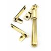 Aged Brass Night-Vent Locking Hinton Fastener