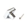 Polished Chrome Albers Cabinet Knob - 35mm