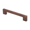 Wooden Cabinet Pull Handle Urban Design 160mm Walnut Finish