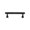 Black Iron Rustic Cabinet Pull Hexagon Design 96mm CTC