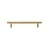 Heritage Brass Cabinet Pull Contour Design 128mm CTC Satin Brass finish