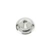 Polished Chrome Round Escutcheon (Plain)