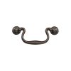 Classic Drop Pull 096mm Matt Bronze finish