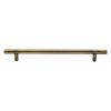 Heritage Brass Cabinet Pull Bar Design 203mm CTC Antique Brass Finish