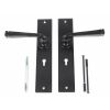 Black Large Avon Lever Lock Set