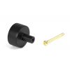 Matt Black Kelso Cabinet Knob - 32mm (No rose)