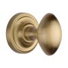 Heritage Brass Mortice Knob on Rose Chelsea Design Satin Brass finish