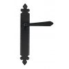 Black Cromwell Lever Latch Set