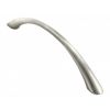 Waisted Bow Handle 128mm - Satin Nickel