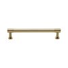 Heritage Brass Cabinet Pull Phoenix Design with 16mm Rose 160mm CTC Polished Brass finish