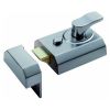 Contract Rim Cylinder Nightlatch 60mm - Satin Chrome