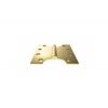 Atlantic (Solid Brass) Parliament Hinges 4" x 2" x 4mm - Polished Brass (Pair)