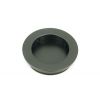 Matt Black 60mm Plain Round Pull