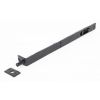 Black 12" Flush/Slide Door Bolt