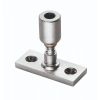 Locking Casement Stay Pin - Satin Chrome