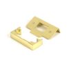 Polished Brass ½" Rebate Kit for Tubular Mortice Latch