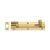 Heritage Brass Door Bolt Necked 6" x 1.5" Satin Brass finish