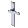 Heritage Brass Atlantis Long Lever Latch Polished Chrome finish