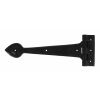 Textured Black 12" Cast T Hinge (pair)