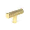 Polished Brass Brompton T-Bar