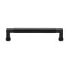 Heritage Brass Cabinet Pull Bauhaus Design 160mm CTC Matt Black Finish