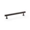 Alexander & Wilks - Leila Hammered Cabinet Pull - Dark Bronze