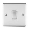 Eurolite Enhance Decorative Intermediate Switch Satin Stainless Steel