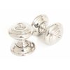 Polished Nickel Elmore Concealed Mortice Knob Set