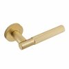 Eclipse 63243 - Linear Insignia Lever On Rose - Satin Brass