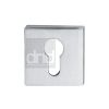 Standard Euro Profile Escutcheon Satin Chrome