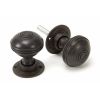 Aged Bronze 50mm Prestbury Mortice/Rim Knob Set