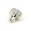 Polished Nickel Brompton Cabinet Knob - 25mm (No rose)