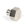 Polished Nickel Kahlo Cabinet Knob - 38mm