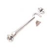 Silent Cabin Hook 10" - 250mm Polished Chrome