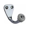 Heritage Brass Single Robe Hook Polished Chrome finish