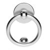 Ring Door Knocker - Satin Chrome