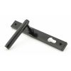 Black Brompton Slimline Lever Espag. Lock Set