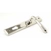 Polished Nickel Reeded Slimline Lever Espag. Lock Set