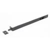 Black 12" Flush/Slide Door Bolt