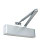 Rutland TS.9205 Door Closer c/w Semi-Radius Cover, Flatbar Armset, Silver