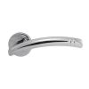 Serozzetta Cuarenta Lever On Round Rose - Polished Chrome