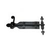 Gothic Cabinet Lock Matt Black