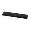 Matt Black 250mm Art Deco Rectangular Pull