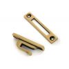 Aged Brass Locking Brompton Fastener – RH