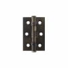 Atlantic CE Fire Rated Grade 7 Ball Bearing Hinges 3" x 2" x 2mm - Urban Dark Bronze (Pair)